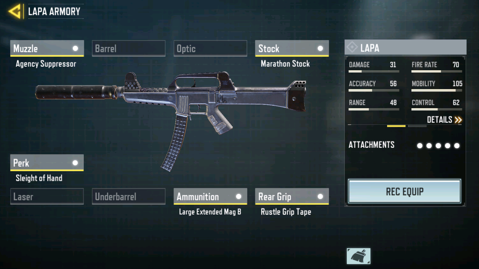 LAPA Best Loadout