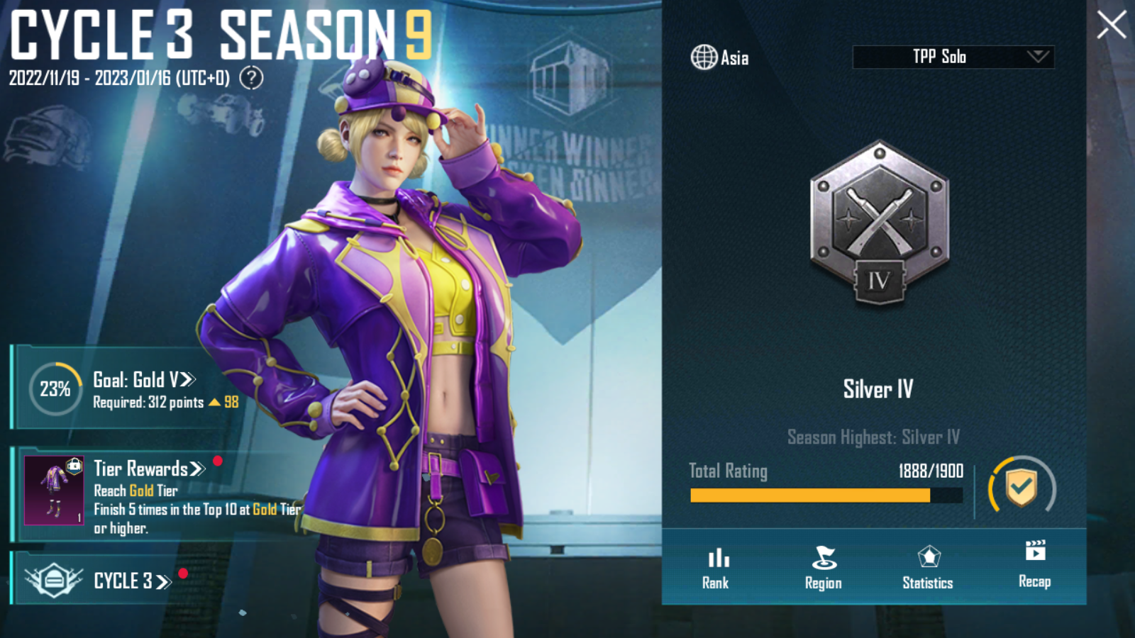 PUBG Mobile Ranks