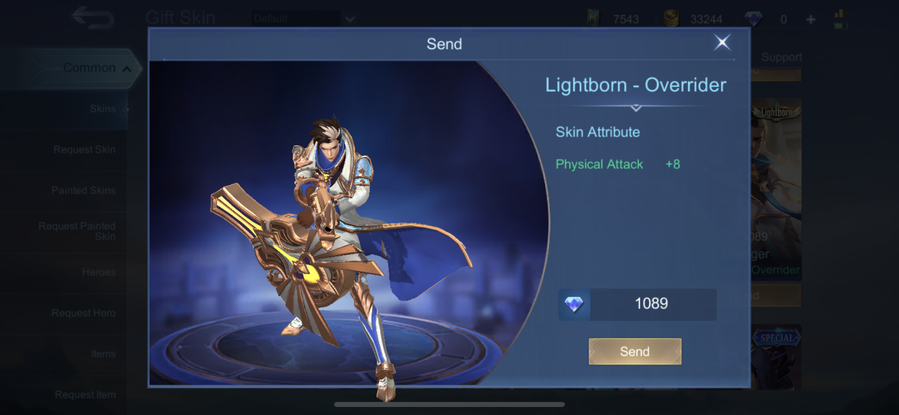 MLBB Selected Skin