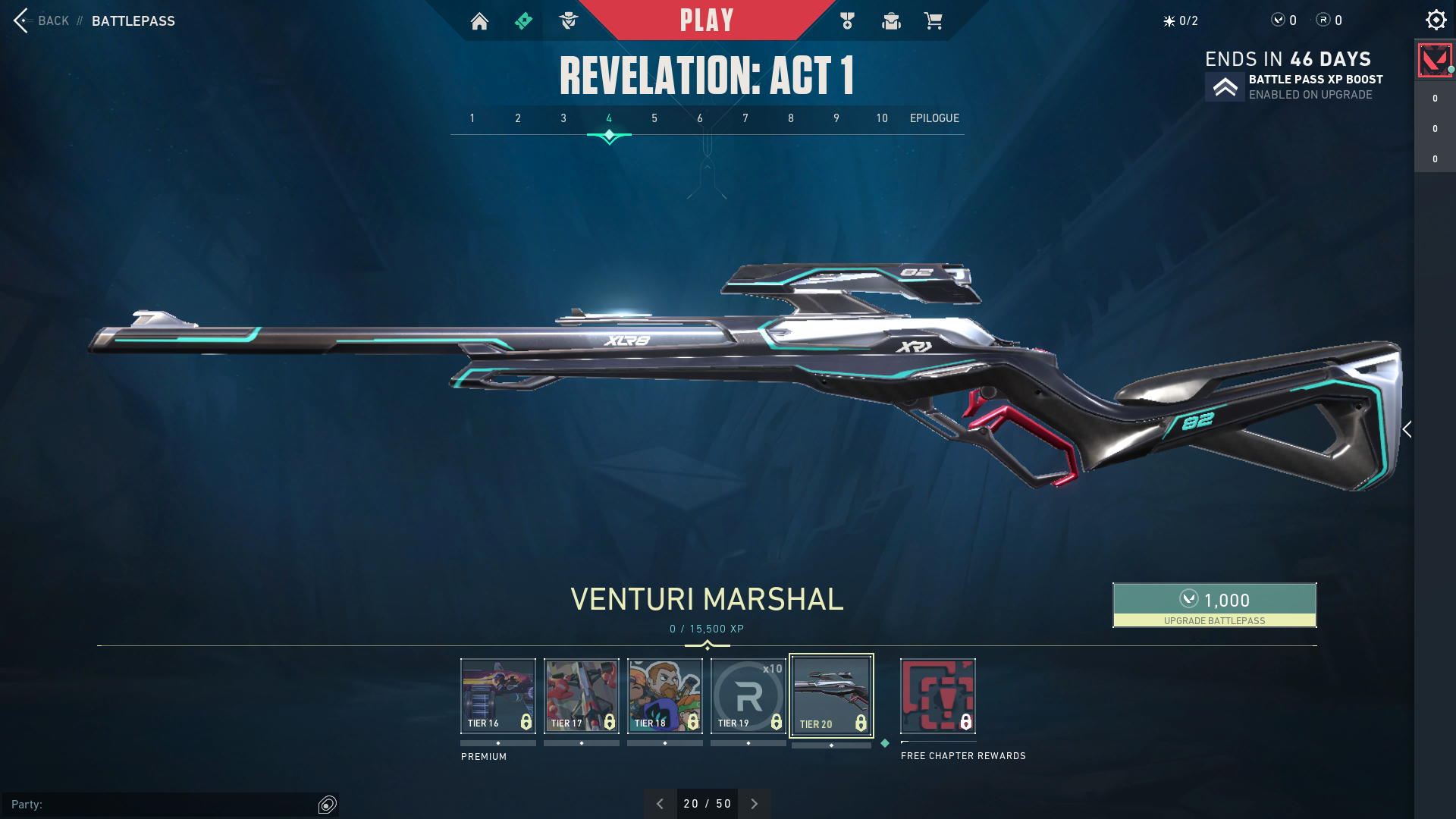 Venturi Marshal Skin Valorant