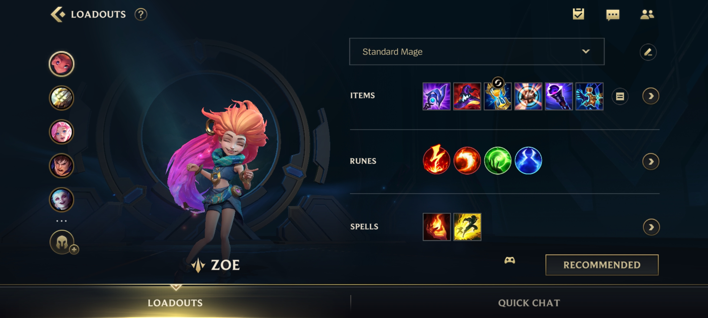 Wild Rift Zoe Build