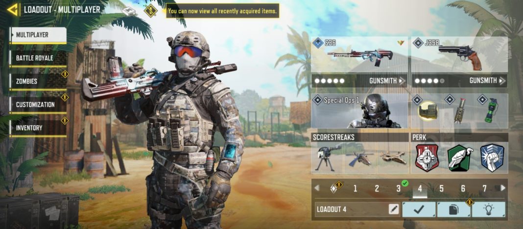 top 5 loadouts codm