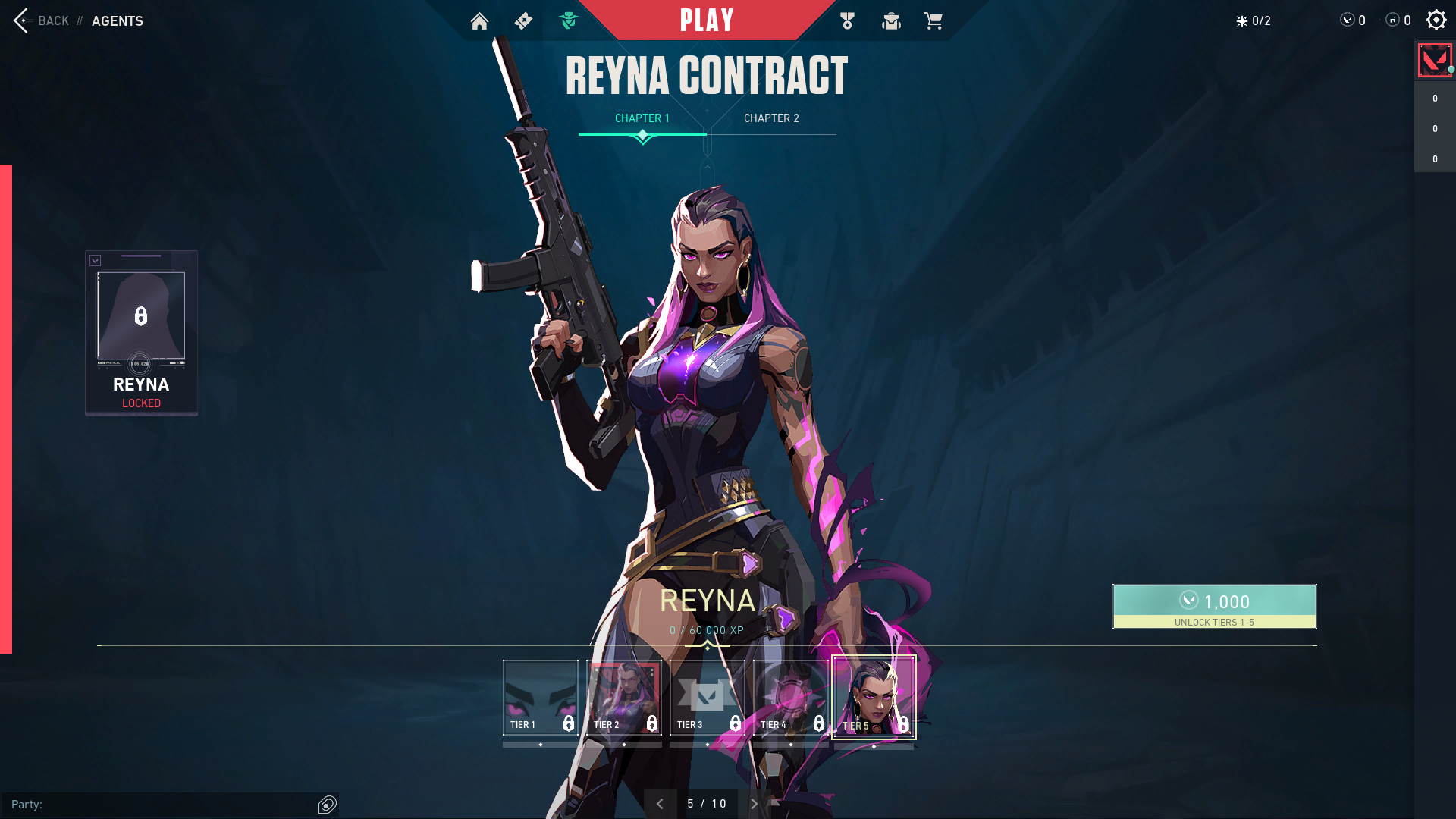 Reyna Contract Valorant