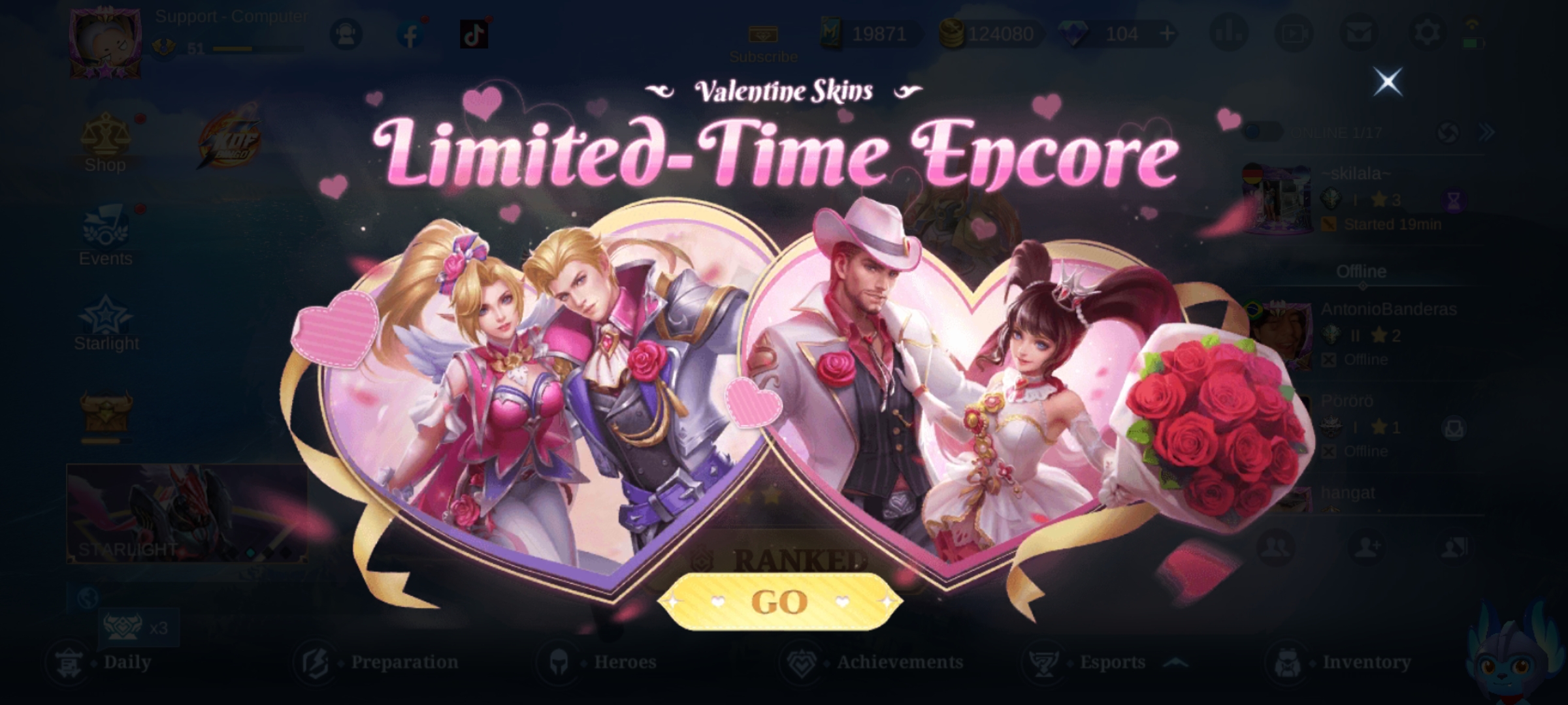 Valentine Skin Encore