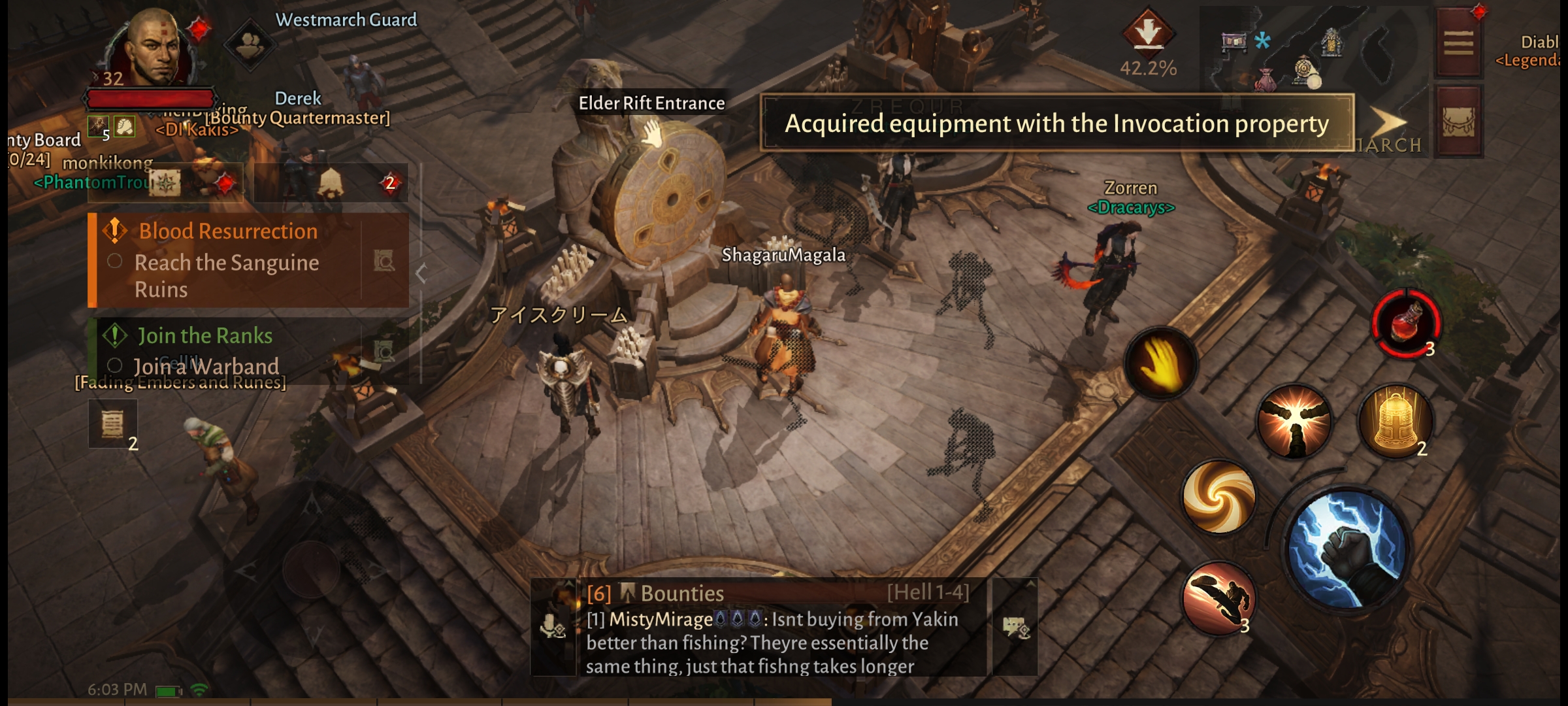 Diablo Immortal Elder Rift & Challenge Rift, Where to get Legendary Crests