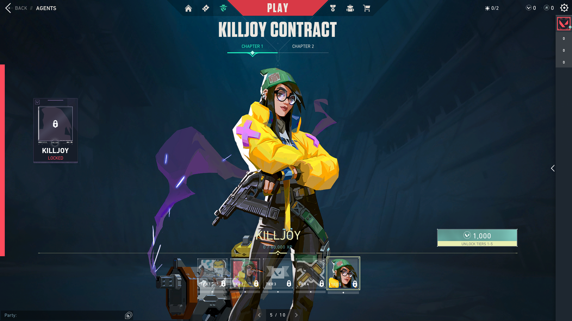 Killjoy Contract VALORANT