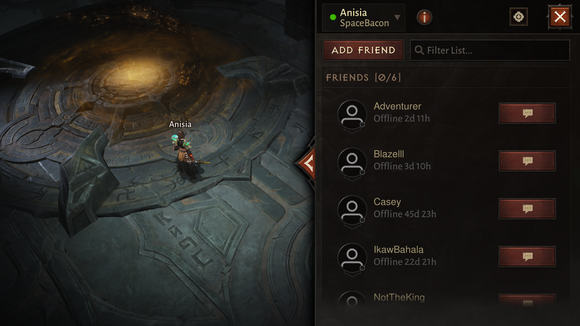 Diablo Immortal Add Friend