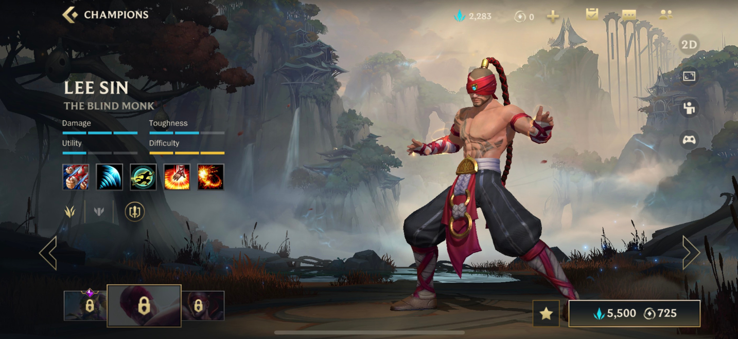 Lee Sin, the Blind Monk - League of Legends