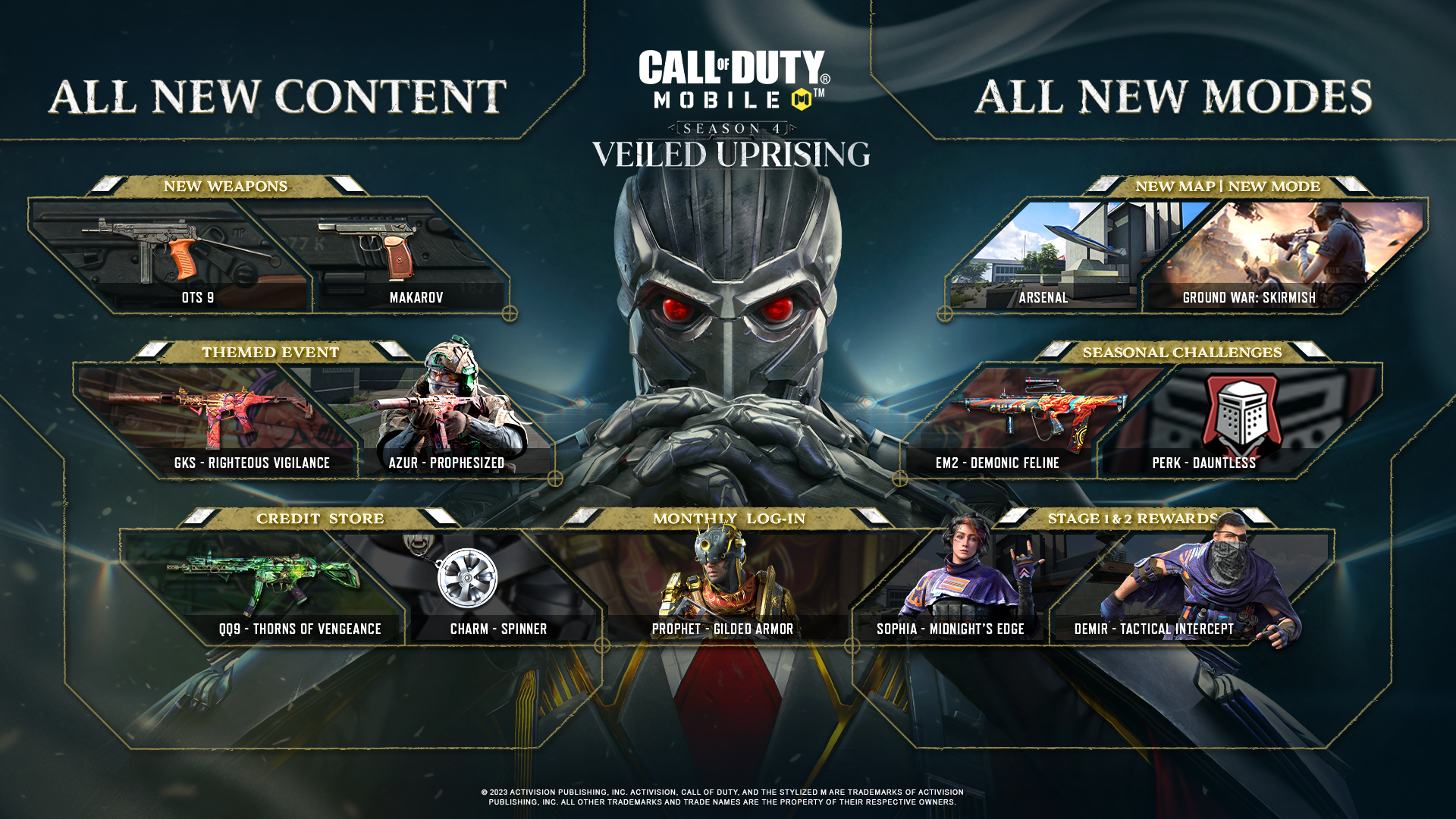 Worlds Collide in Call of Duty®: Mobile Season 4 — Veiled Uprising