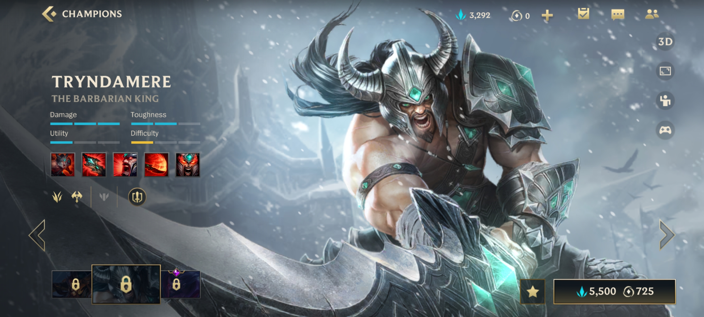 Tryndamere Banner