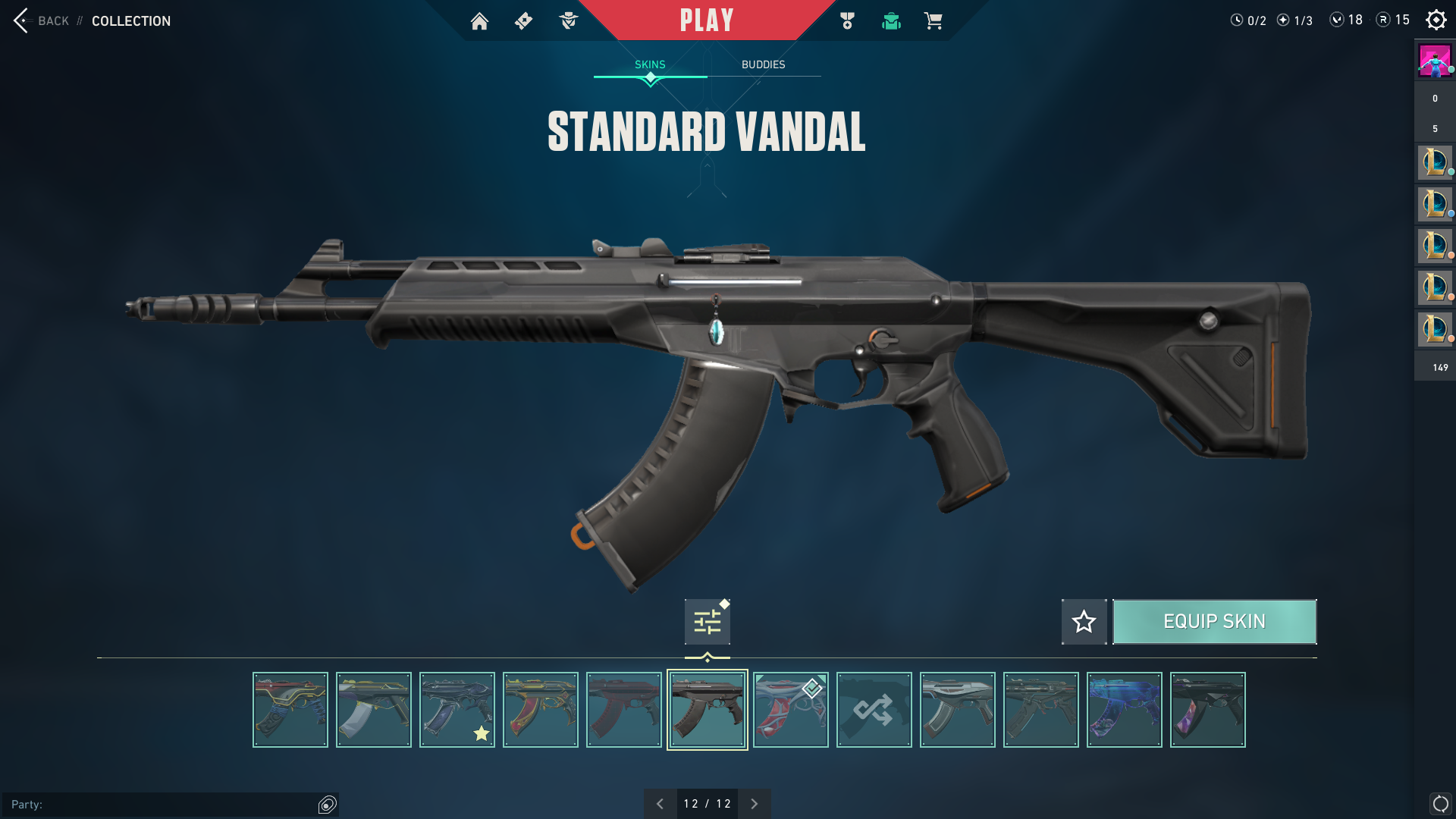 VALORANT Default Vandal Skin