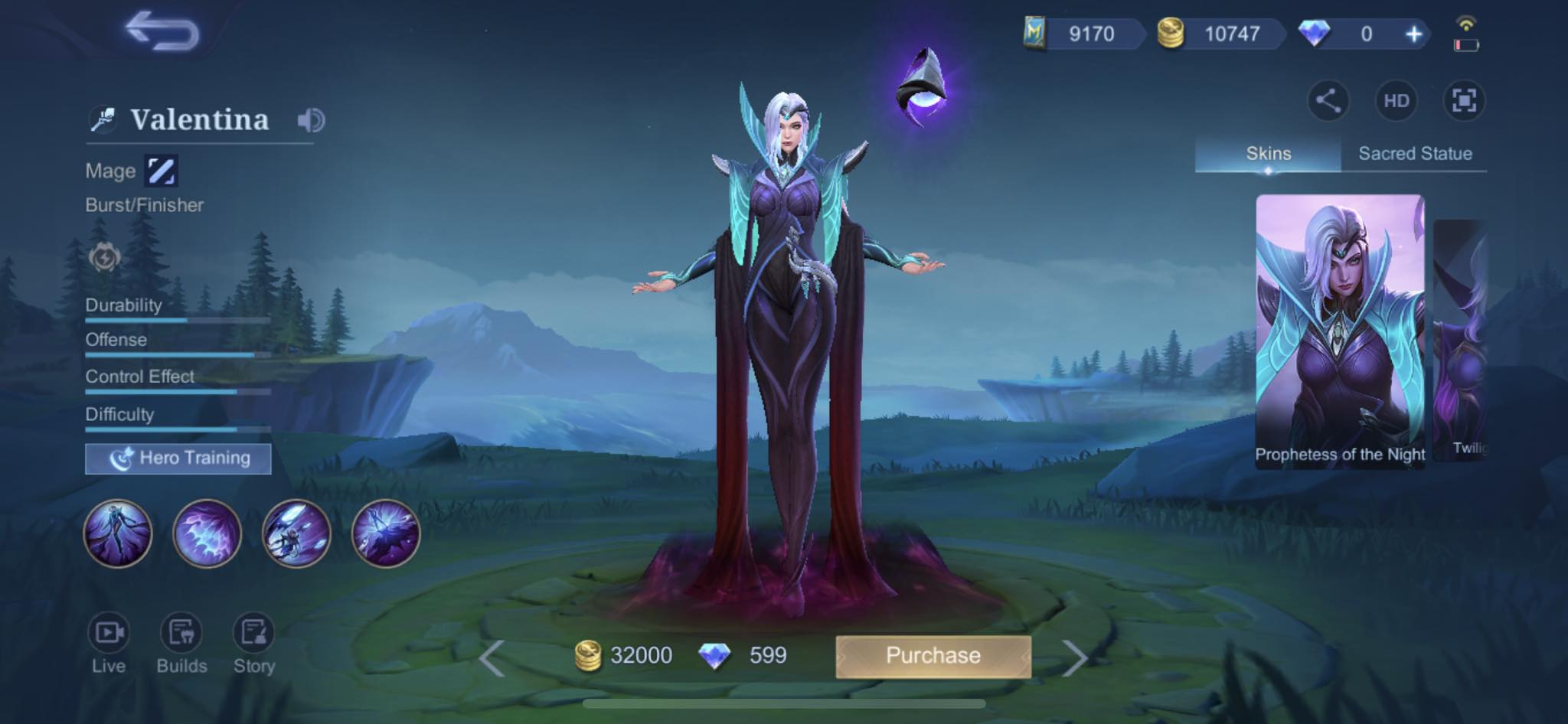 New Hero Valentina Gameplay , Overpower Mage - Mobile Legends Bang Bang 