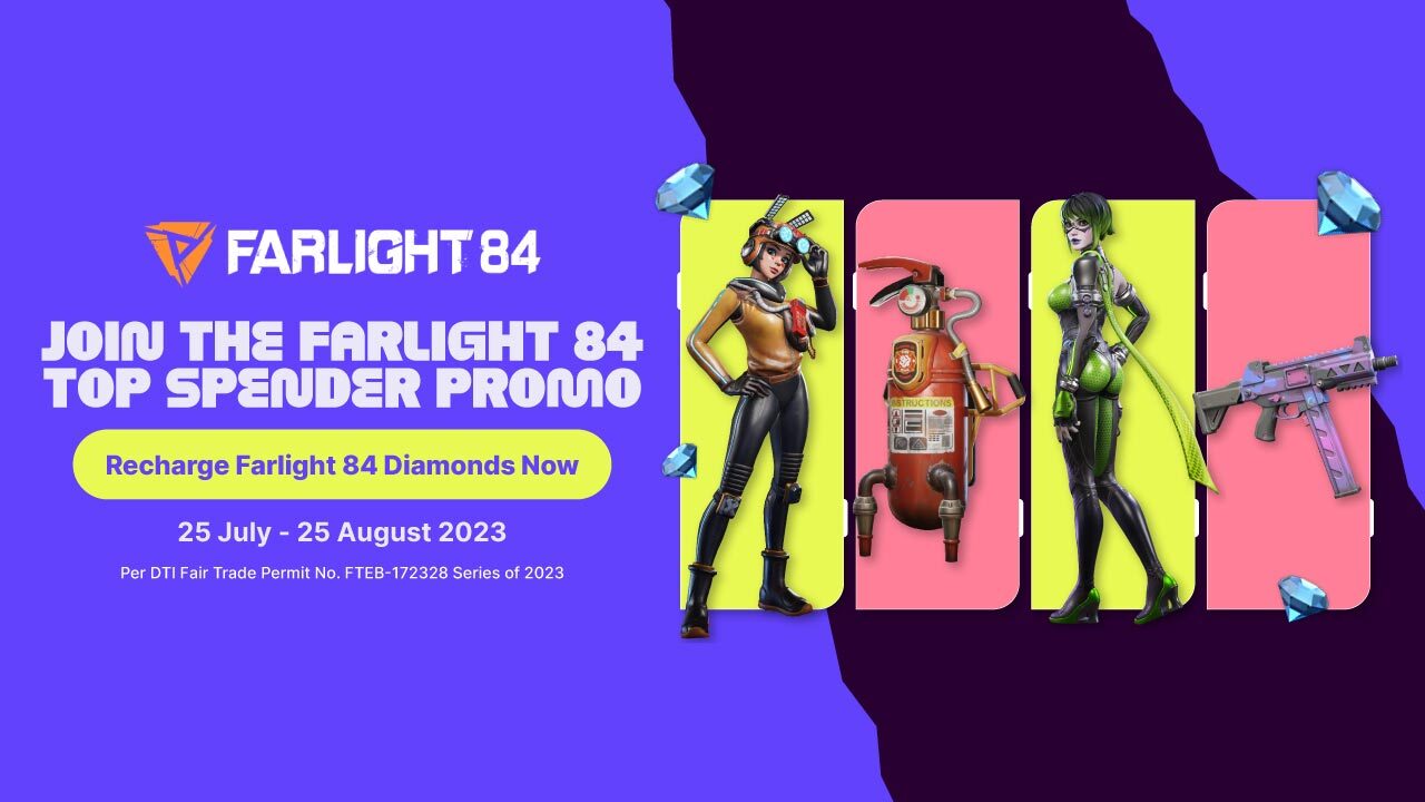 Join the Farlight 84 Top Spender Promo