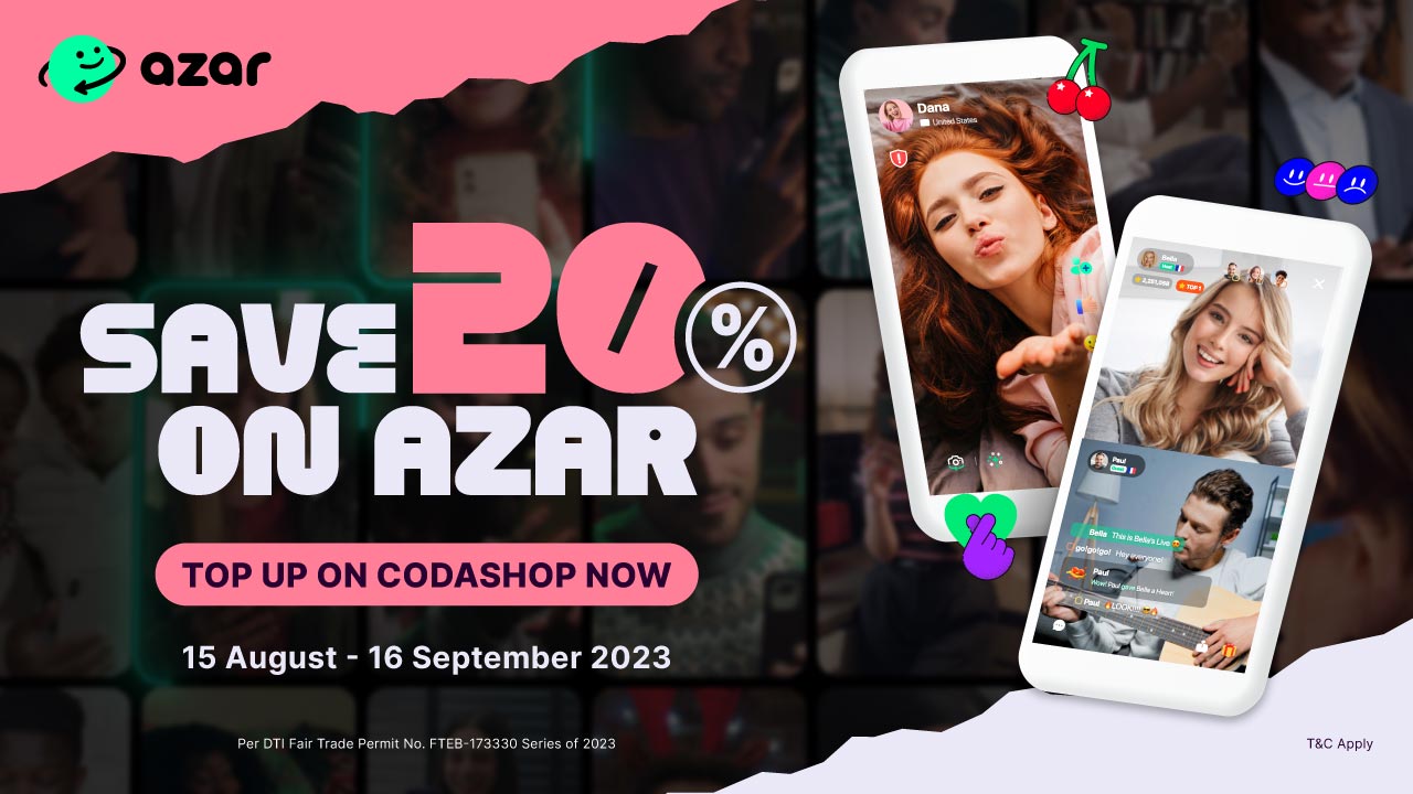 Save 20% on Azar