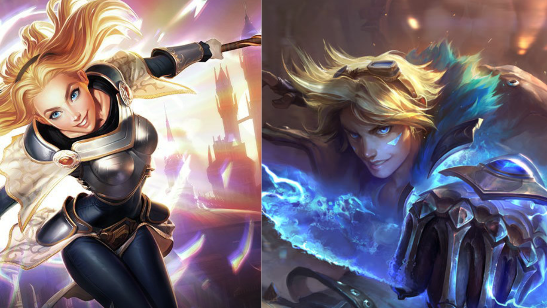 Lux and Ezreal