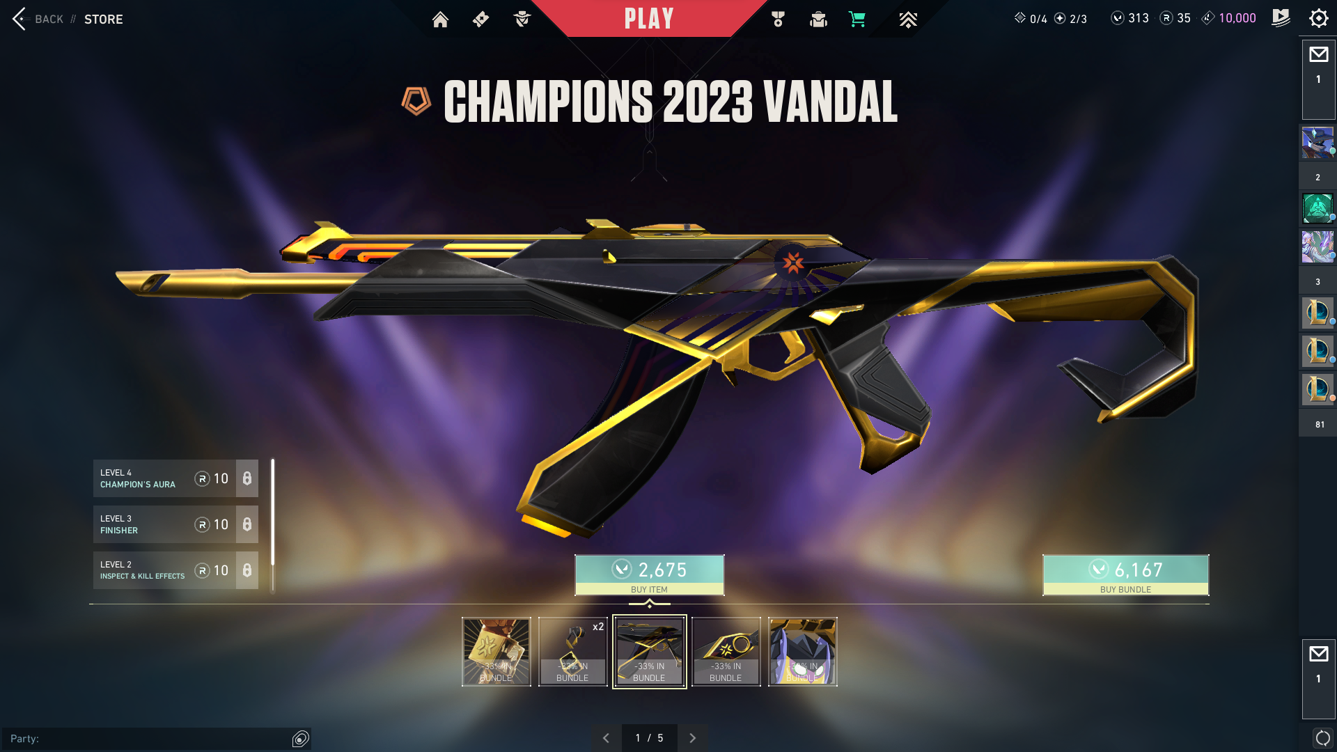 VALORANT's 2023 Champions Bundle Blog SG