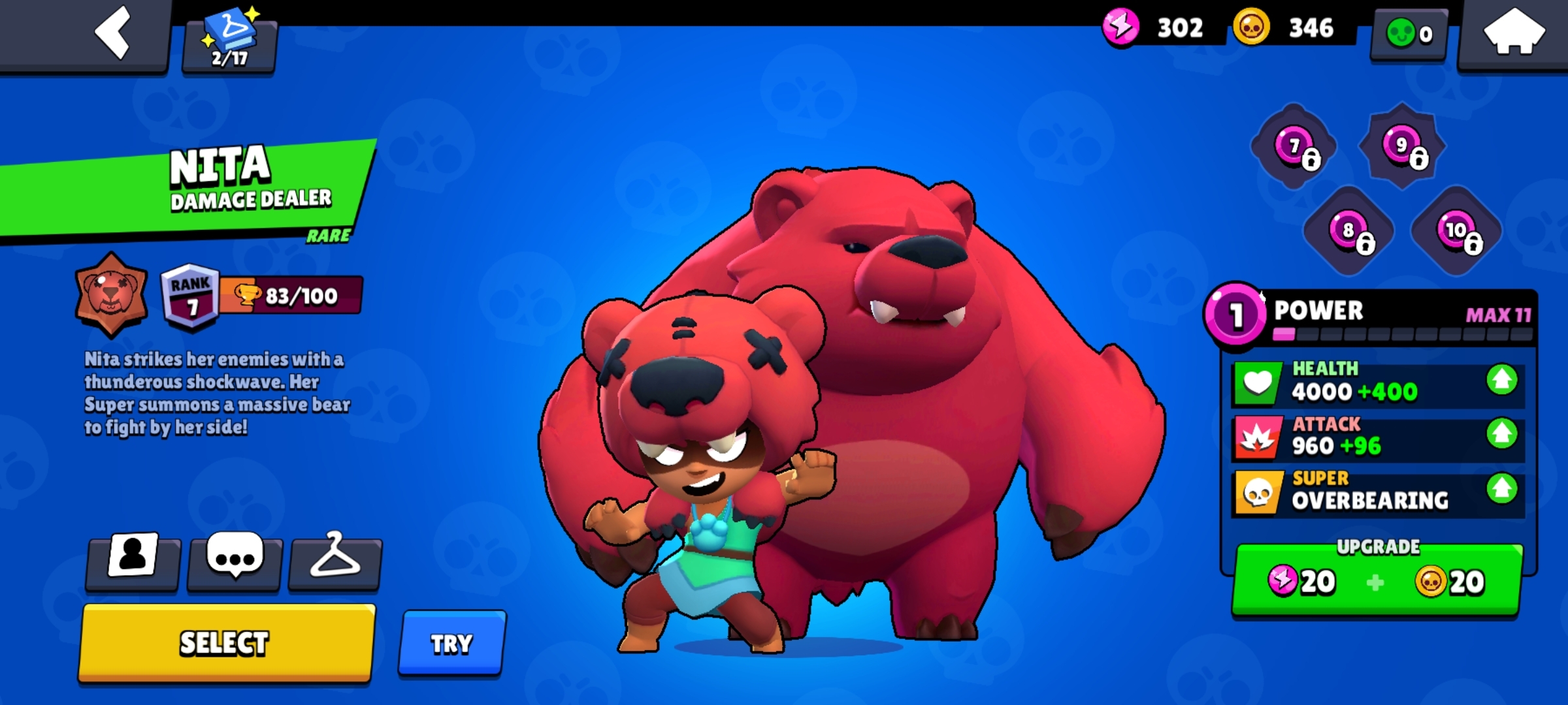 Brawl Stars Nita