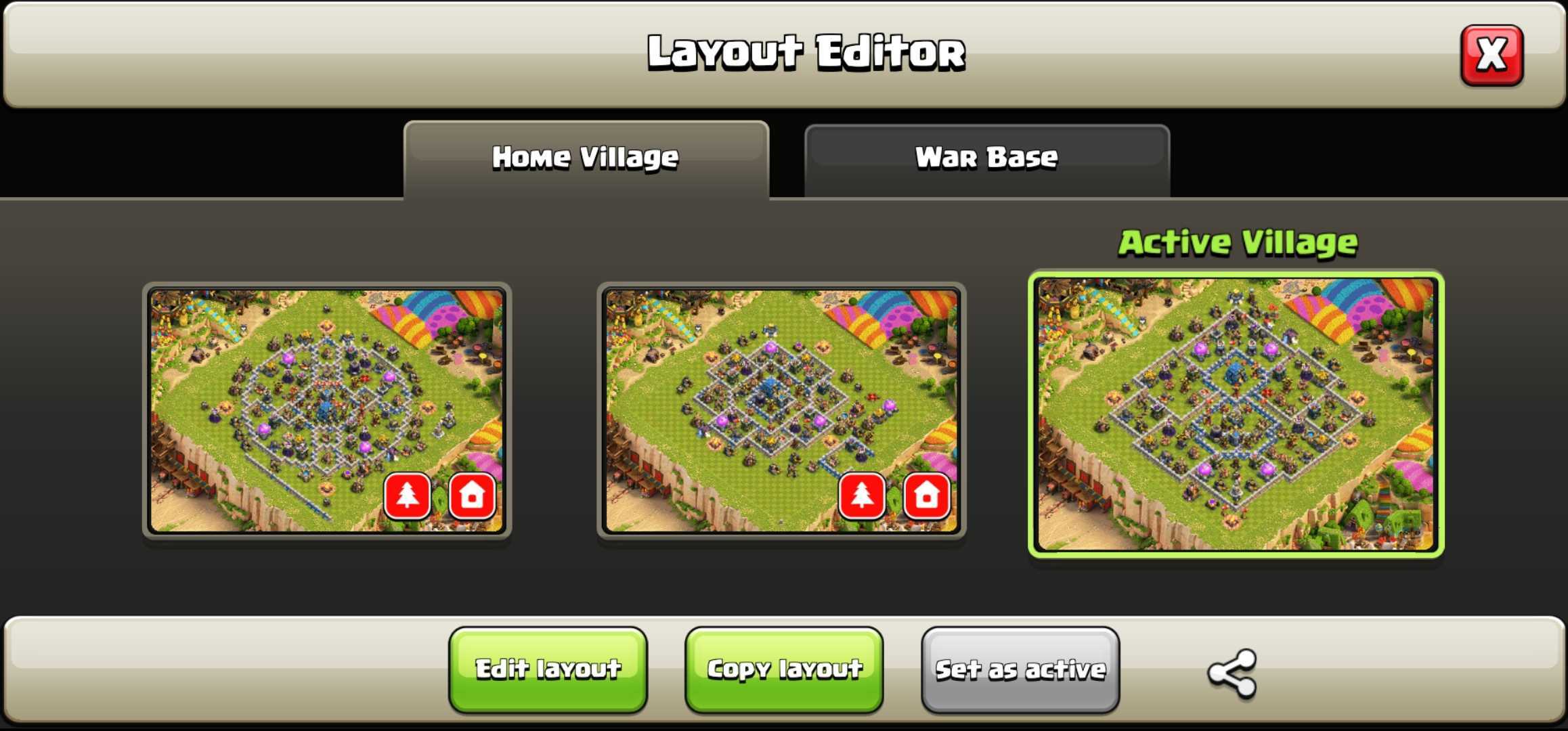 Copy Layout CoC