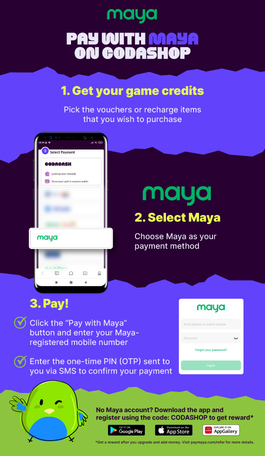 How to top up with Maya