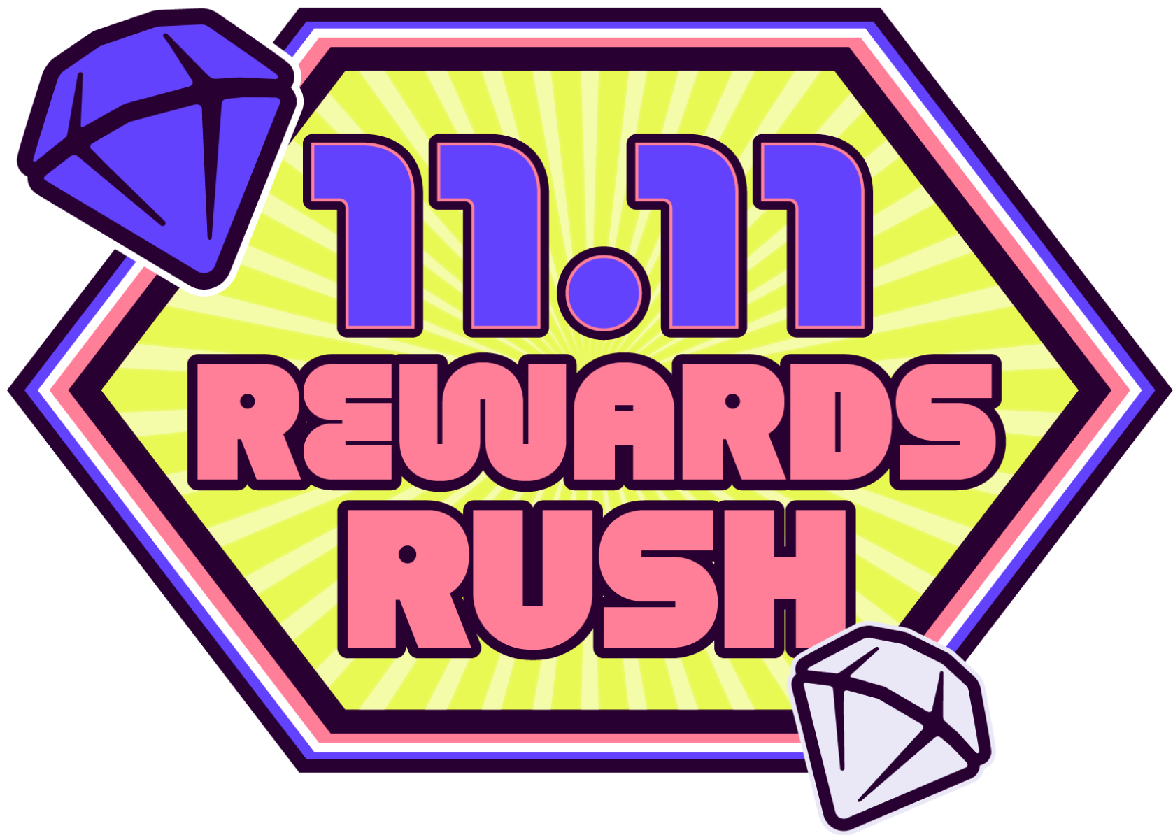 11.11 Rewards Rush Logo 1