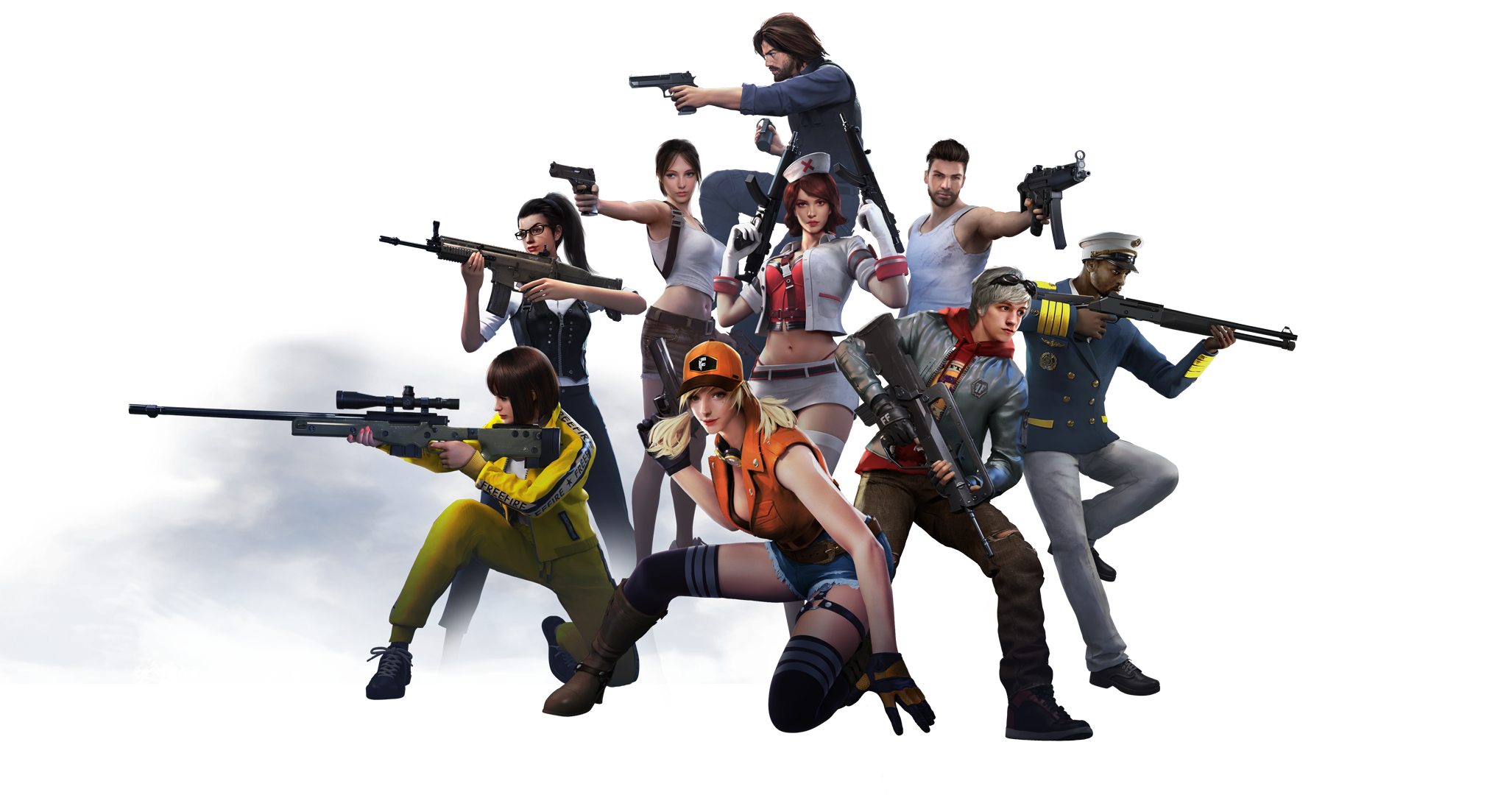 Free Fire All Characters