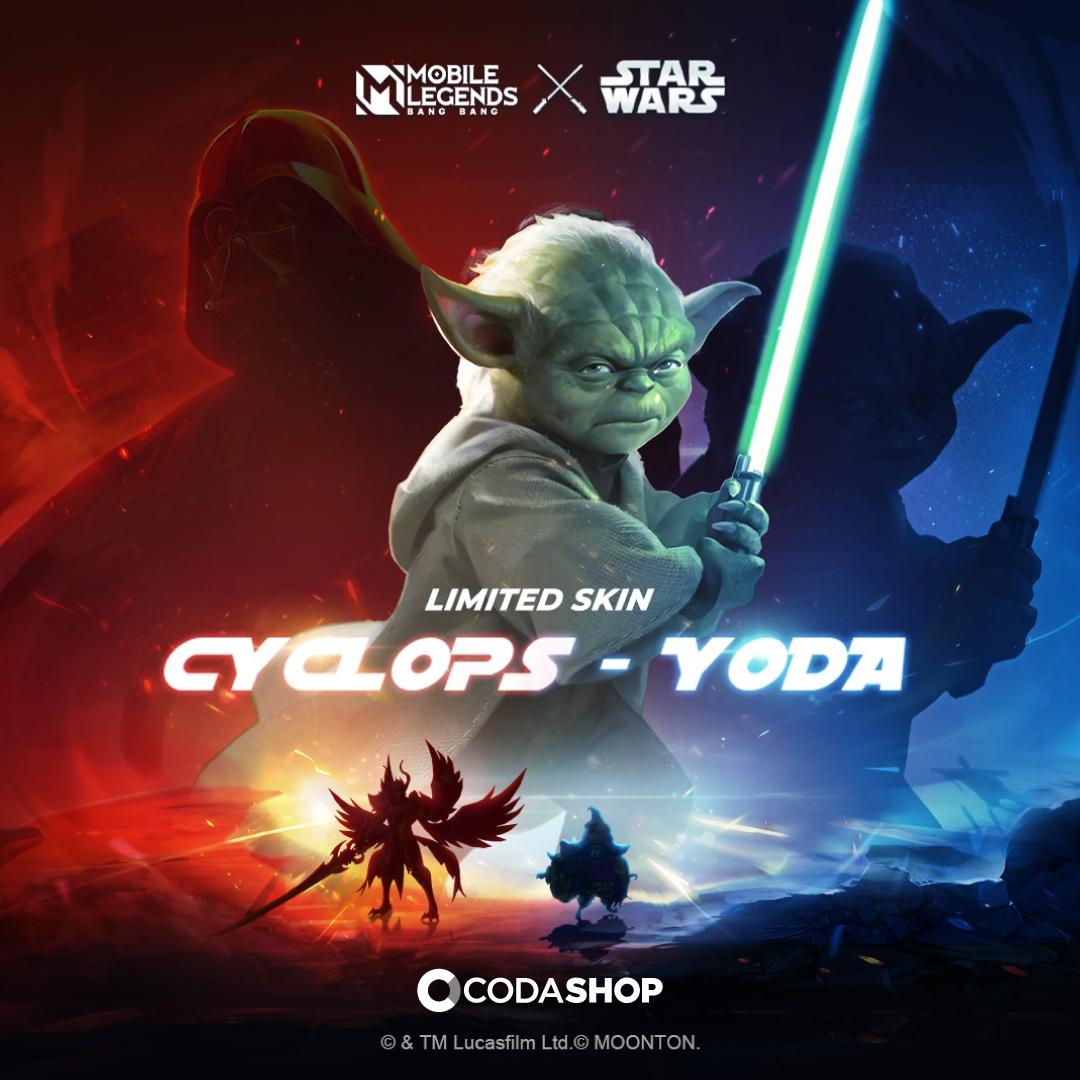MLBB Cyclops ‘Master Yoda’ limited skin