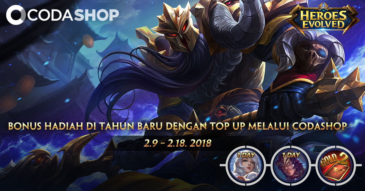 Top-up HE di Codashop