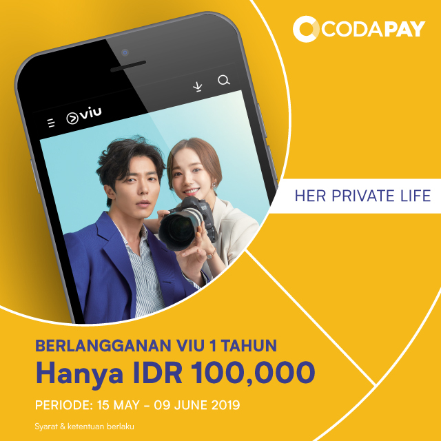 Diskon Subscribes VIU 12 Bulan Di Codapay
