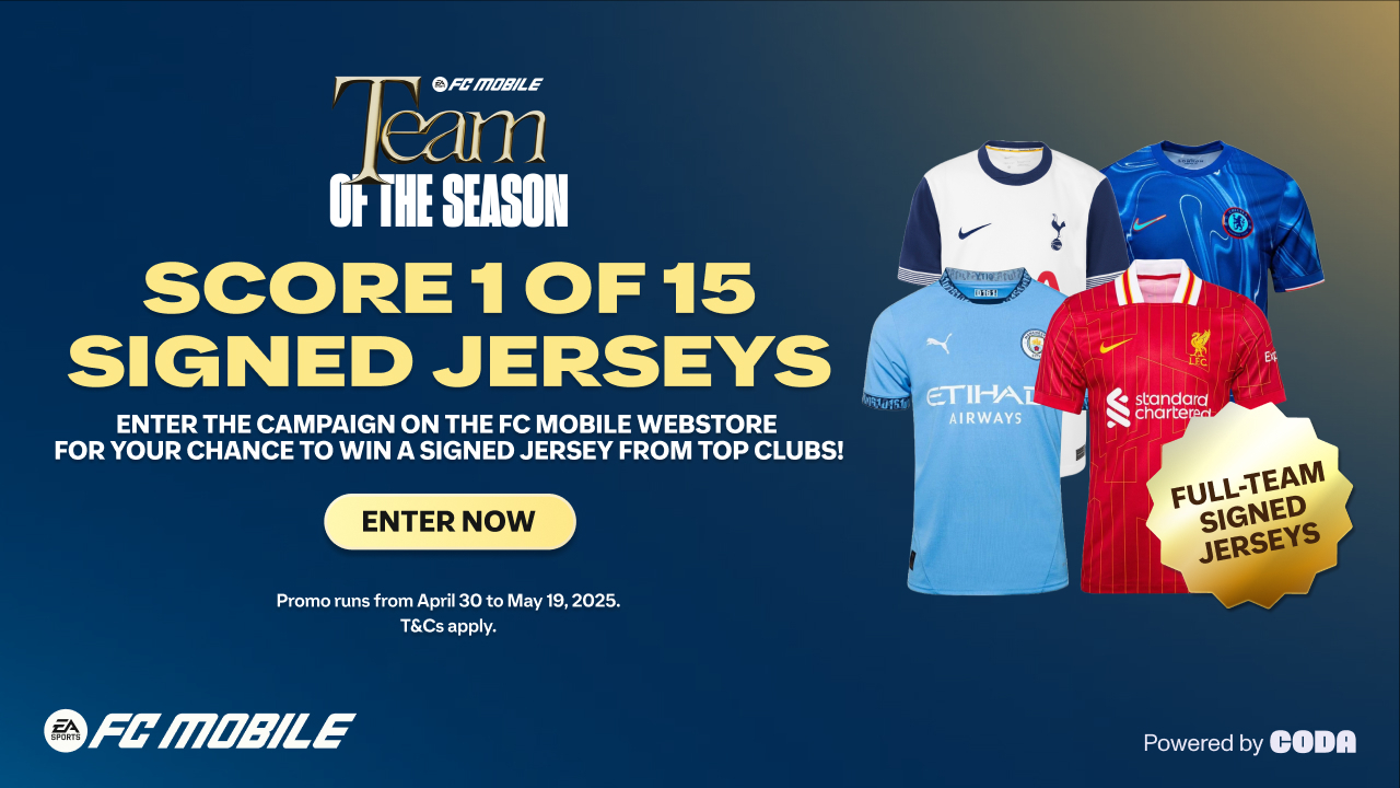 FC Mobile Jersey Giveaway